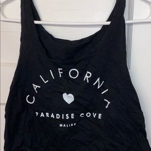 Brandy Melville California cropped tank